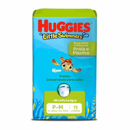 Fralda Huggies Little Swimmers P/M 11 Un