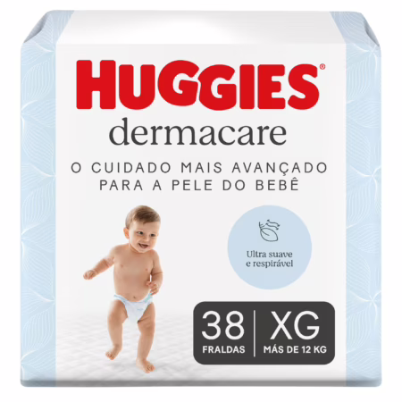 Fralda Huggies Premium Dermacare XG 38 Un