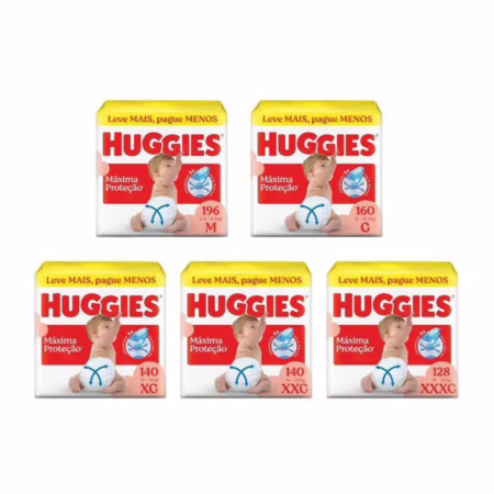 Fralda Huggies Supreme Care