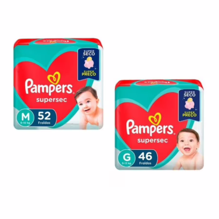 Fralda Pampers Supersec