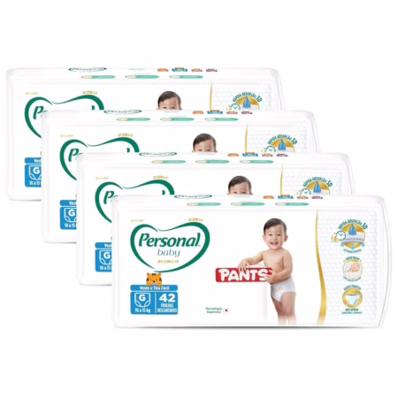 Fralda Personal Baby Premium Pants G 4 pacotes c 42 fraldas