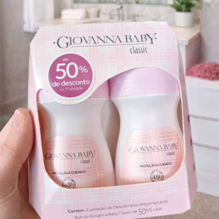 💎 Giovanna Baby - Kit Giovanna Baby Desodorante Roll On Fem C/2 50Ml Classic