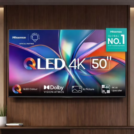 Hisense Smart TV UHD 4K QLED 50" Polegadas 50Q6QV com HDR10+