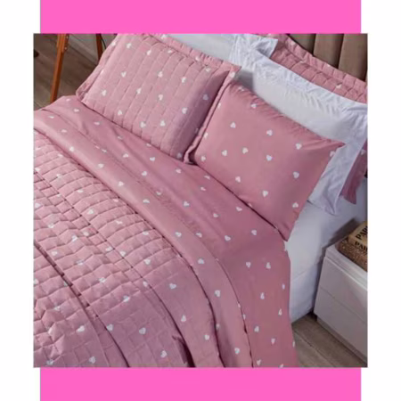 Jogo De cama  casal Padrão 3 Peças Estampado Luxo- Estampas Sortidas,