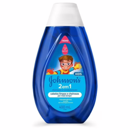 Johnson's 2 em 1 Shampoo e Condicionador, 400ml