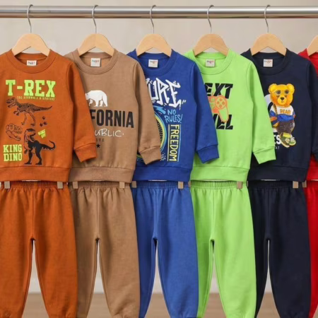 Kit 6 Peças Moletom Menino Infantil Inverno Atacado Barato