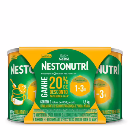 Kit Nestonutri 1-3 Anos 2x800g