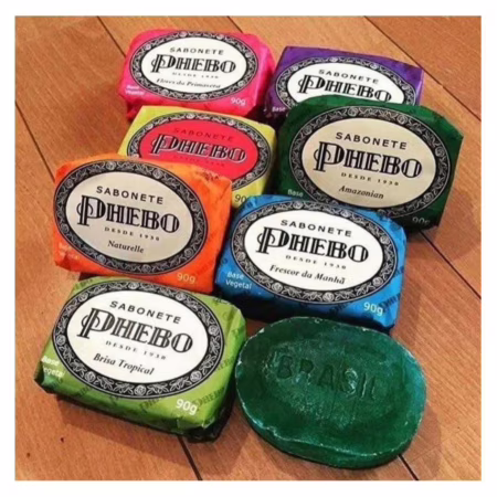 Kit Sabonete, PHEBO, Amarelo, 720g