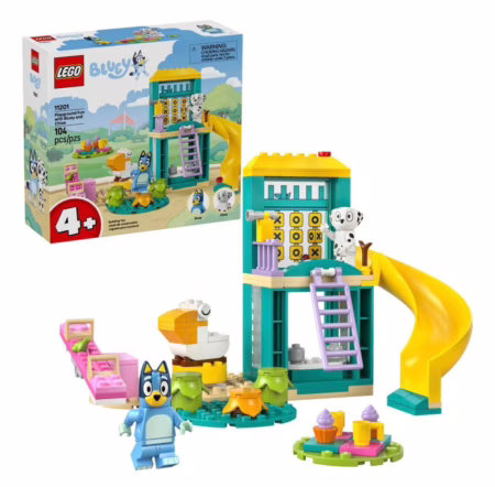 LEGO Bluey 11201 Diversão no parque com Bluey e Chloe