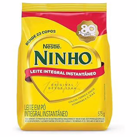 Leite em Pó Instantâneo Integral Ninho Sachê 575g
