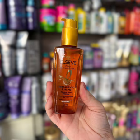💎 L'Oréal Paris Elseve Óleo Extraordinário Finalizador Capilar, Nutrição Profunda com 6 Óleos Preciosos, Anti-Frizz, Proteção Térmica até 230°C, Brilho Intenso para Todos os Tipos de Cabelo, 100ml