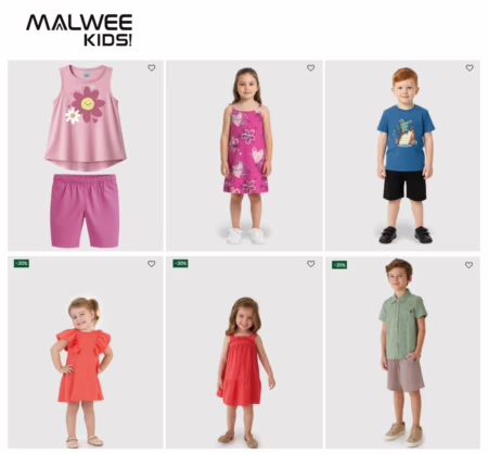 Malwee com até 20% OFF + 15% OFF Extra 🎁