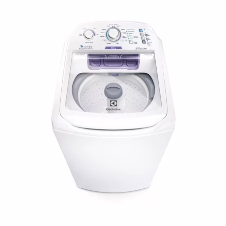 Máquina de Lavar Electrolux 8,5kg Branca Turbo Economia com Jet&Clean e Filtro Fiapos (LAC09)