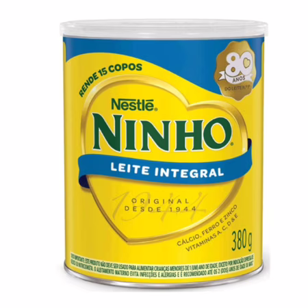 Ninho - Leite em Pó, Integral, 380g
