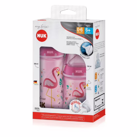 NUK Kit De Mamadeiras My 1St S1