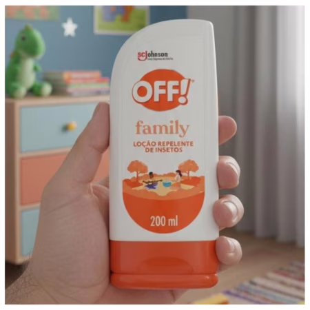 • OFF! Family Loção Repelente de Insetos e Mosquitos 200ml