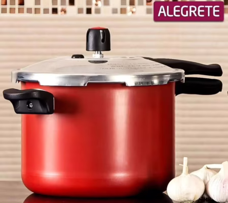 Panela De Pressão 4.5l Fechamento Externo Teflon Alegrete
