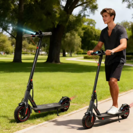 🛍 Patinete Eletrico 350w Dobrável Mini Scooter Eletrica Adulto Preto