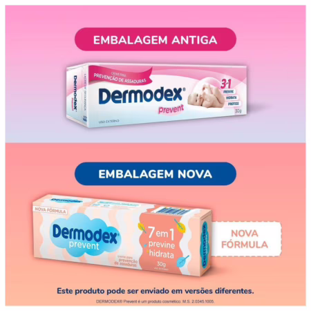 Pomada para Prevenção de Assaduras Dermodex Prevent 30g