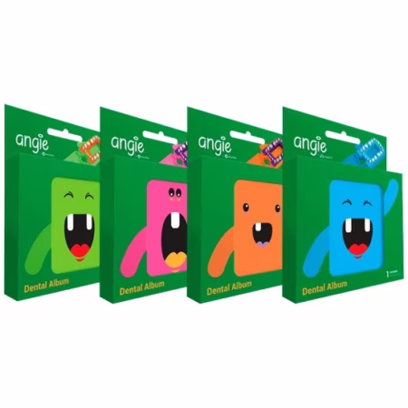 🛍️Porta Dente de Leite Infantil - Dental Álbum - Angie
