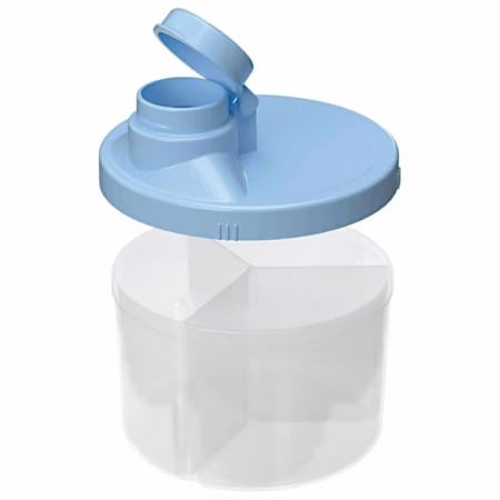 PORTA LEITE EM PO - AZUL 280ML