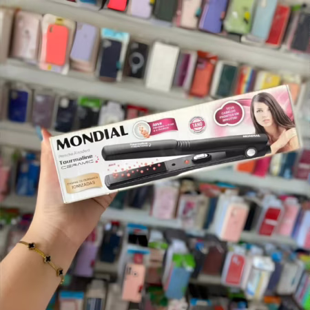 •⁠  Prancha Alisadora Tourmaline Ceramic, Mondial, 30W - P-15