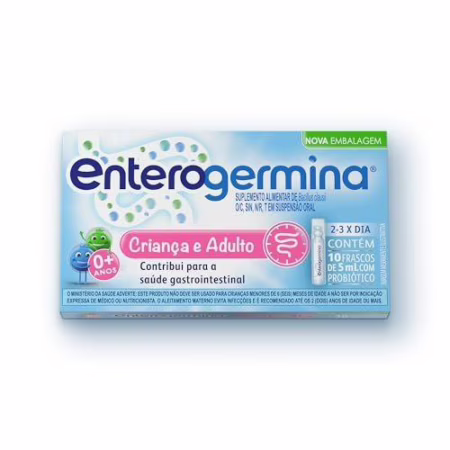 🛍️Probiótico Enterogermina 10 Frascos de 5ml