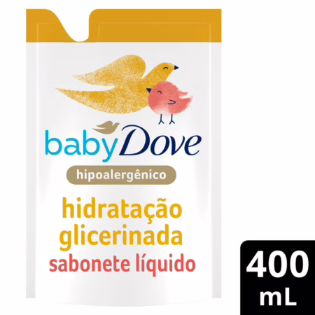 Refil Sabonete Líquido Dove Baby 400ml