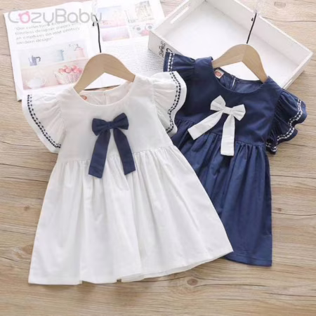 Roupas De​ Bebê Menina  Roupa Princesa Coreana De Algodão Doce Vestido Sem Manga Nova