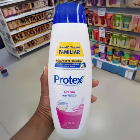💫Sabonete Líquido Antibacteriano Protex Cream 650ml (Packaging May vary)