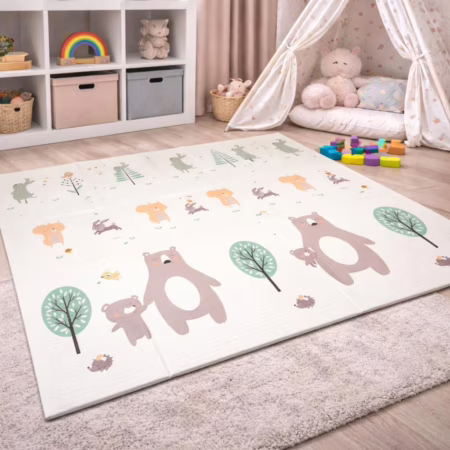 Tapete Térmico Infantil Emborrachado Dupla Face 8mm