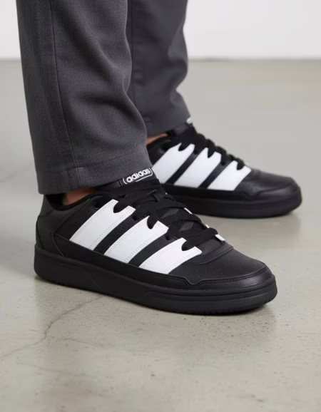 Tênis Masculino Turnaround adidas Core Black/cloud White/core Black Liso 39 Br