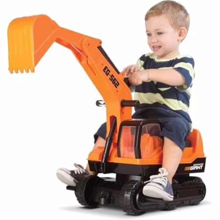 🛍️Trator Giant Escavator Até 50Kg, Roma, Multicor