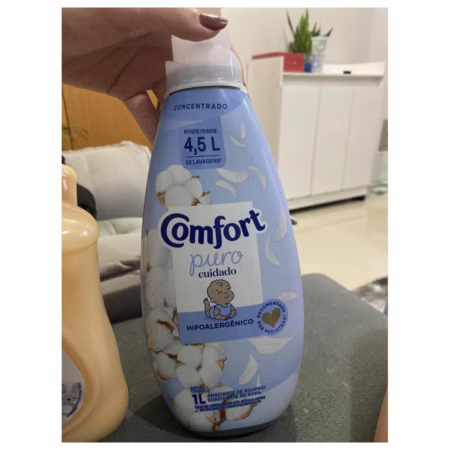 Amaciante Concentrado Comfort Puro Cuidado 1L