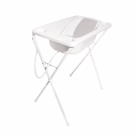 🛍️Banheira Acqua Trio Galzerano p/ Bebê - Dobrável de Plástico