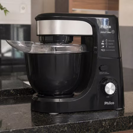 Batedeira Planetária 12 Veloc Php500 500w Preta Philco