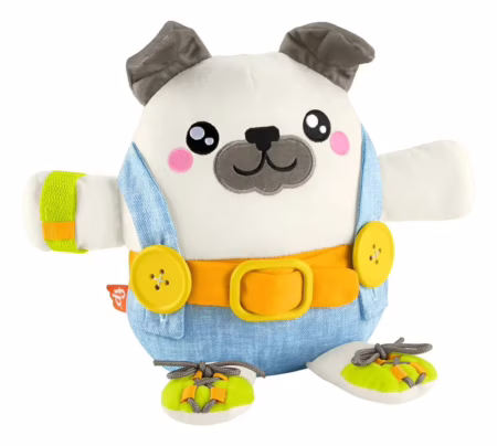 Brinquedo Para Bebês Fisher-price Pug Dressing Time, Colorido, Multicolorido Multicor