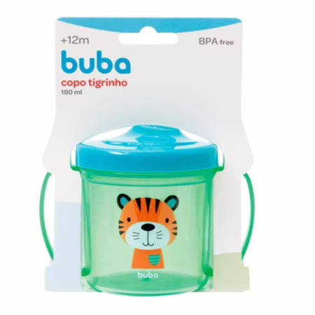 Buba Copo Tigrinho Buba Colorido