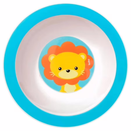 Buba Pratinho Bowl Animal Fun Leão Colorido