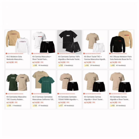 ⚠️ BUG - Todas as roupas da loja