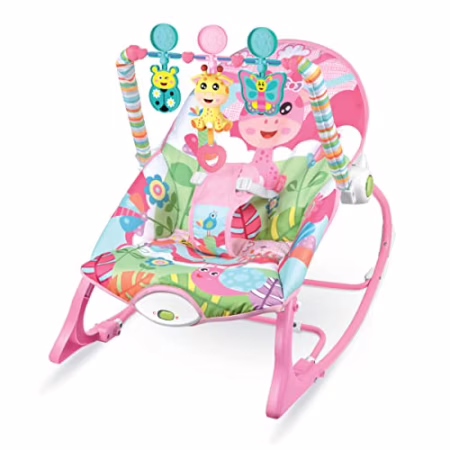 Cadeira De Balanço Descanso Funtime - Unicórnio, Maxibaby 18kgs