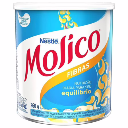 Composto Lácteo, Fibras, Molico, 260g