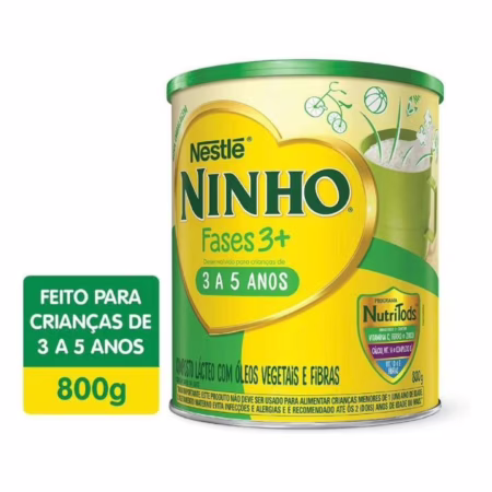 Composto Lácteo Ninho Fases 3+ com 800g