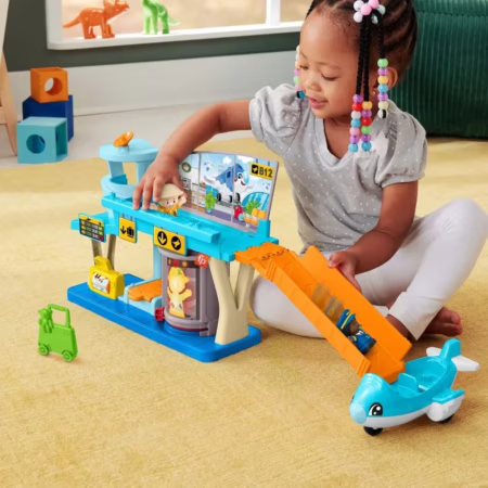 🛍️Conjunto De Brinquedo Aventuras No Aeroporto Little People