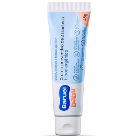 Creme Preventivo contra assaduras 45g – Baruel Baby