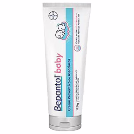 Creme Preventivo de Assaduras Para Bebês Bepantol Baby, 120g
