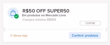 🟡 Cupom Mercado Livre Primeira Compra