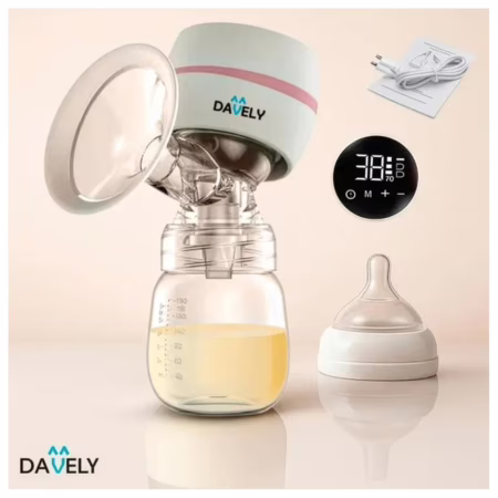 Davely Elétrica Portátil Com 9 Níveis De Sucção E Display Led