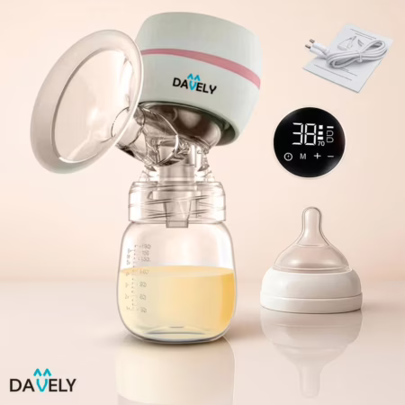 Extratora de Leite Elétrica com Display Led Davely
