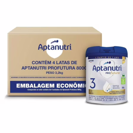 Fórmula Infantil Aptanutri 3 Profutura Pack com 4 unidades de 800g